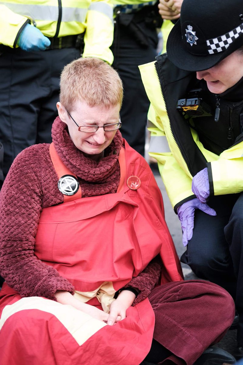 GentleBuddhism's tweet photo. On being arrested for the first time - HAPPY EARTH DAY. https://t.co/NduU6h1tUe https://t.co/vMwcpQsYWa