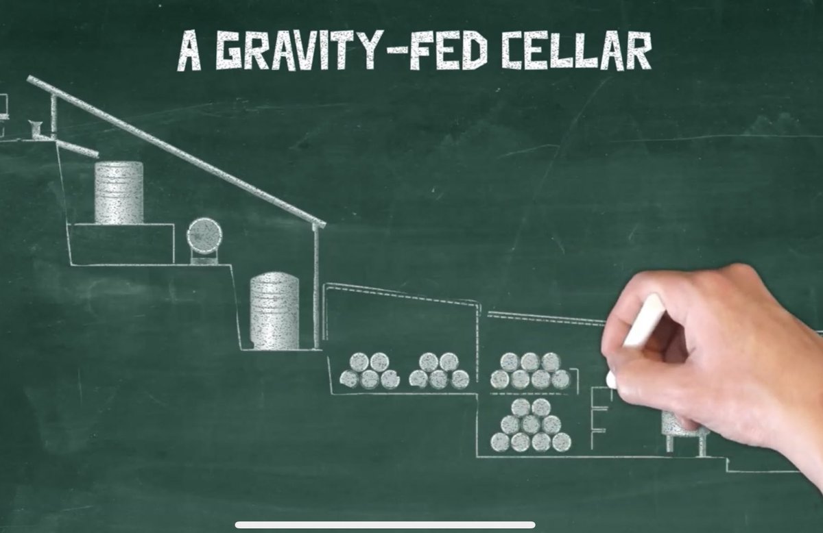 What is a gravity-fed cellar? 
Here is a quick visual explainer: 

youtube.com/clip/UgkxzGrGM…