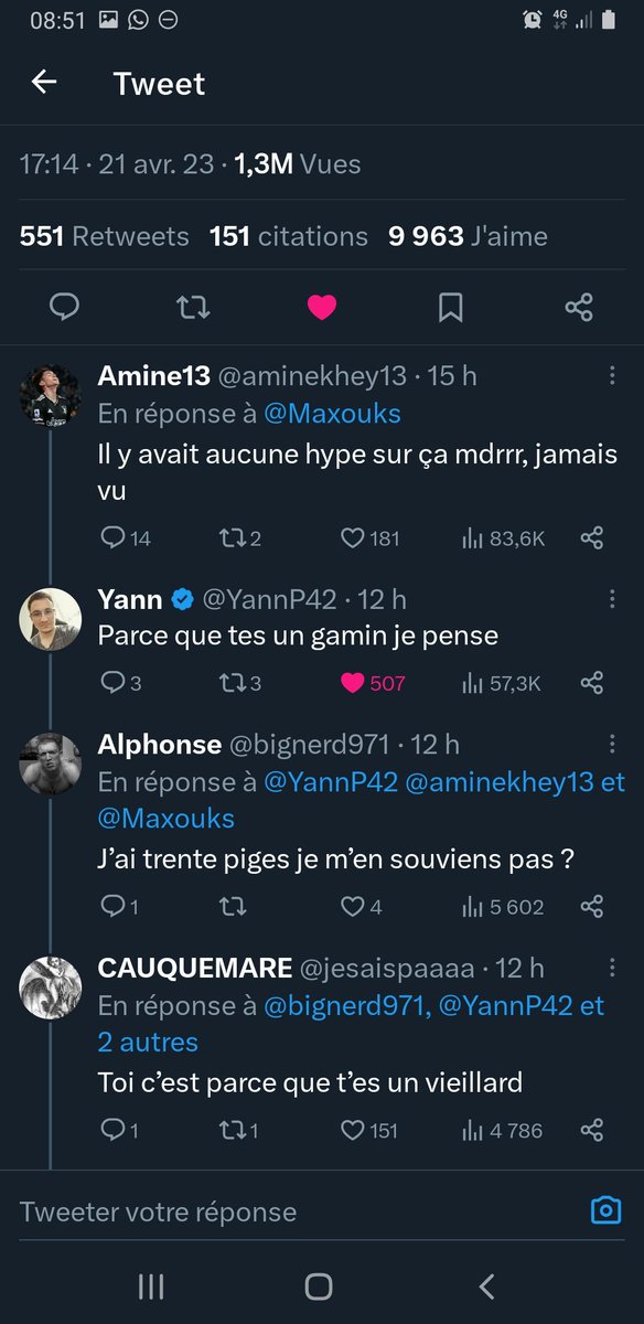 Aury_dg_'s tweet photo. @Maxouks L'enchaînement est drôle https://t.co/akANUeZB4K