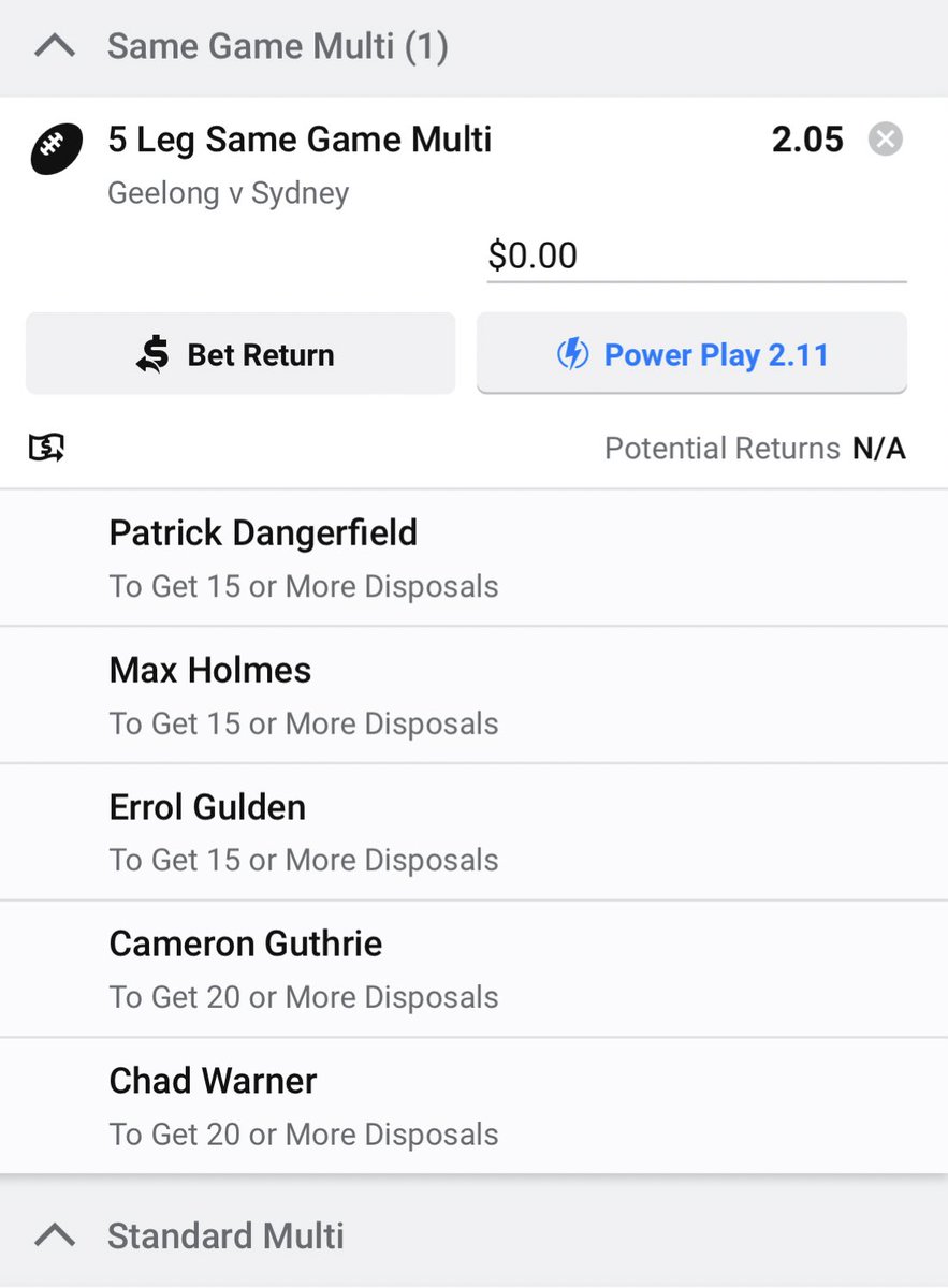 ShortysSuperCo1's tweet photo. A couple of multis if you fancy a dabble tonight π #SameGameMulti #SGM #AFLCatsSwans https://t.co/OIrcj6B9kc