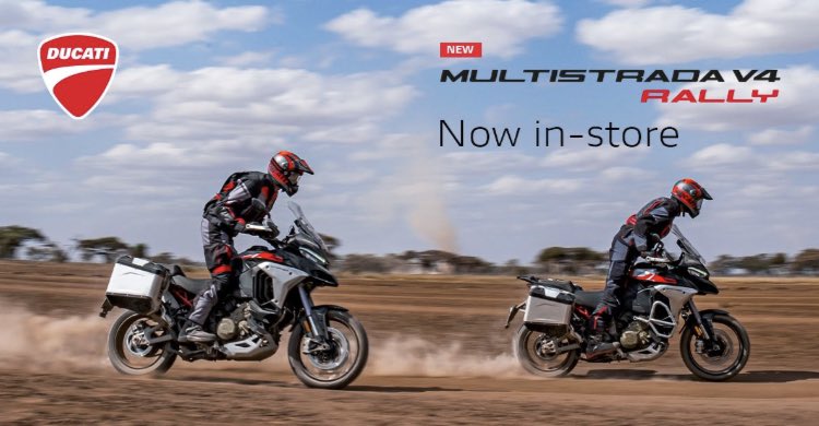 protwins's tweet photo. See beyond the horizon with the new Ducati Multistrada V4 Rally. Ultimate comfort, huge 30 litre fuel tank and fully loaded with, well, everything! Drop by to see us @protwins or call for more info 01342 892888 https://t.co/J3hdsDAGFY