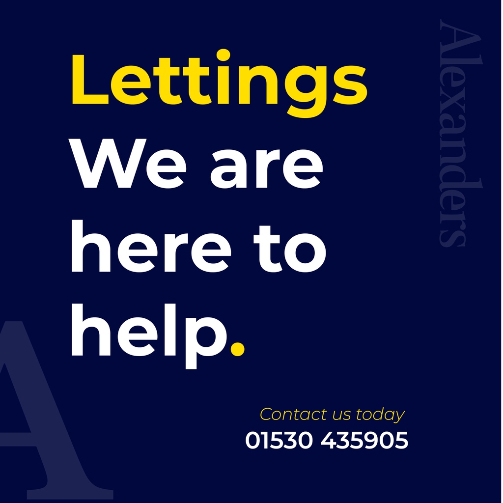AlexandersLtd's tweet photo. 💬 LETTINGS UPDATE

Inevitably, landlords are going to need support complying with an ever-growing range of new measures. That’s where Alexanders come in. 

📲Call to have a chat: 01530 435905

#loughborough #ashby #shepshed #meltonmowbray #marketbosworth #eastmidlands https://t.co/XUxFi2P20x