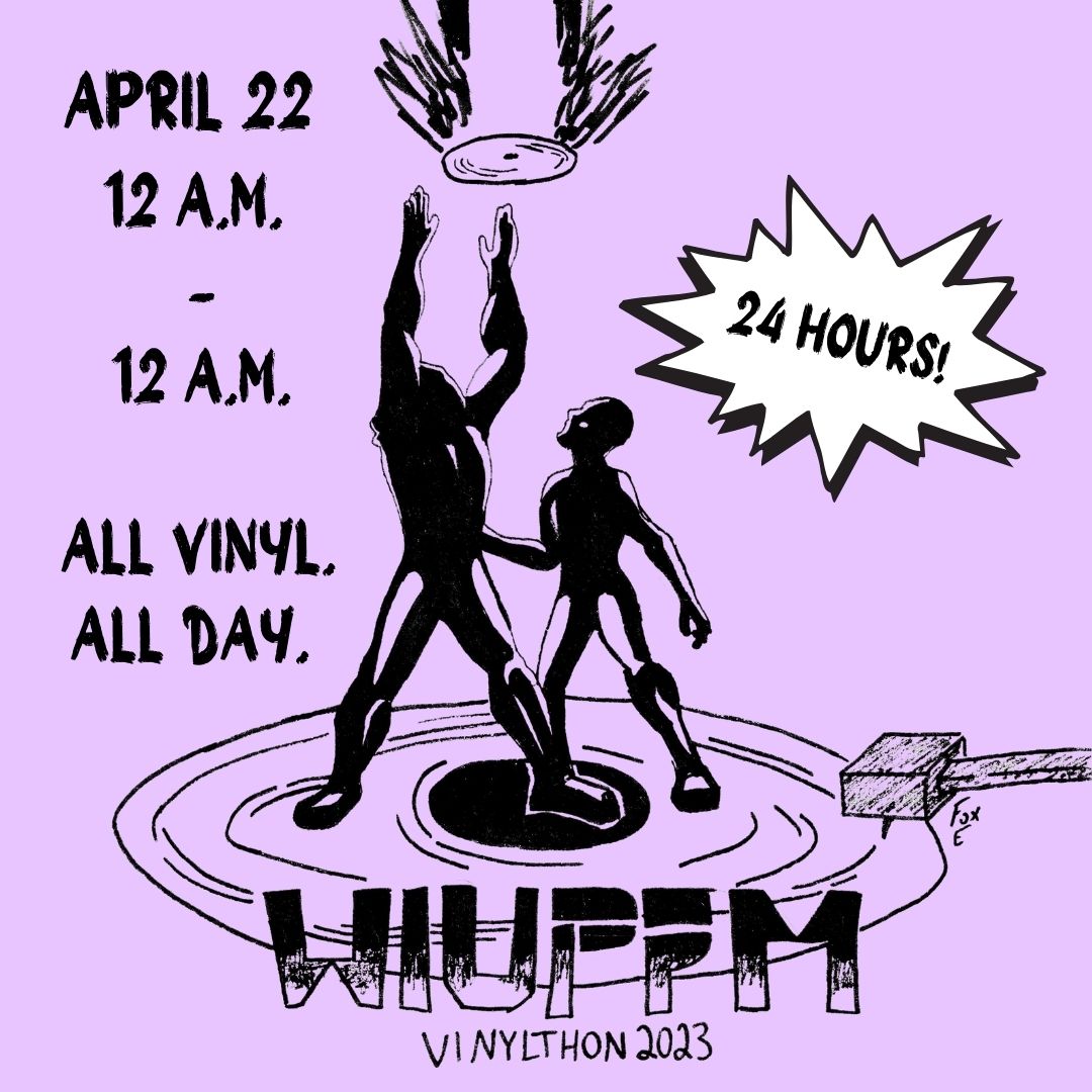 IT'S TIME. #vinylthon #wiupfm