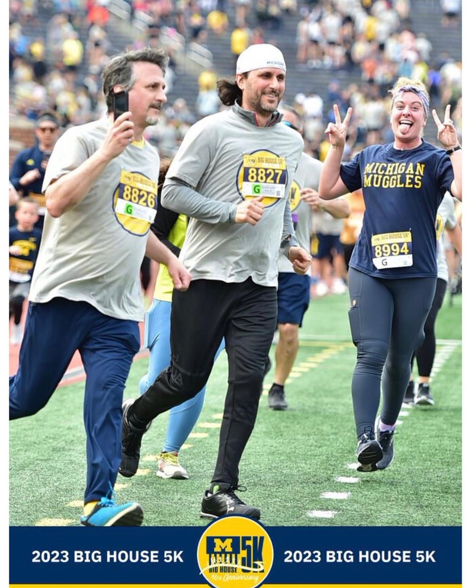 AnthonyBallios's tweet photo. The race was a big success!! P.S. Michigan Muggles will get you every time!!😂  #BigHouse5k #EarthDay https://t.co/F1vZf0rAy0
