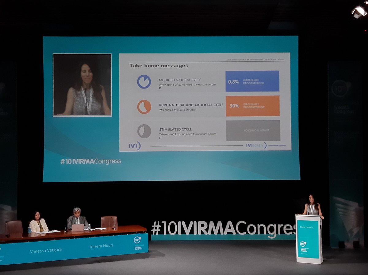 Amazing talk by <a href="/draelenalabarta/">Elena labarta</a> explining the important roll that progesterone plays in ART and how can we use it. #10IVIRMACongress <a href="/IVIclinics/">IVIclinics</a> <a href="/IVIRMAGlobalEdu/">IVIRMAGlobalEducation</a> <a href="/thermanetwork/">RMA Network</a>