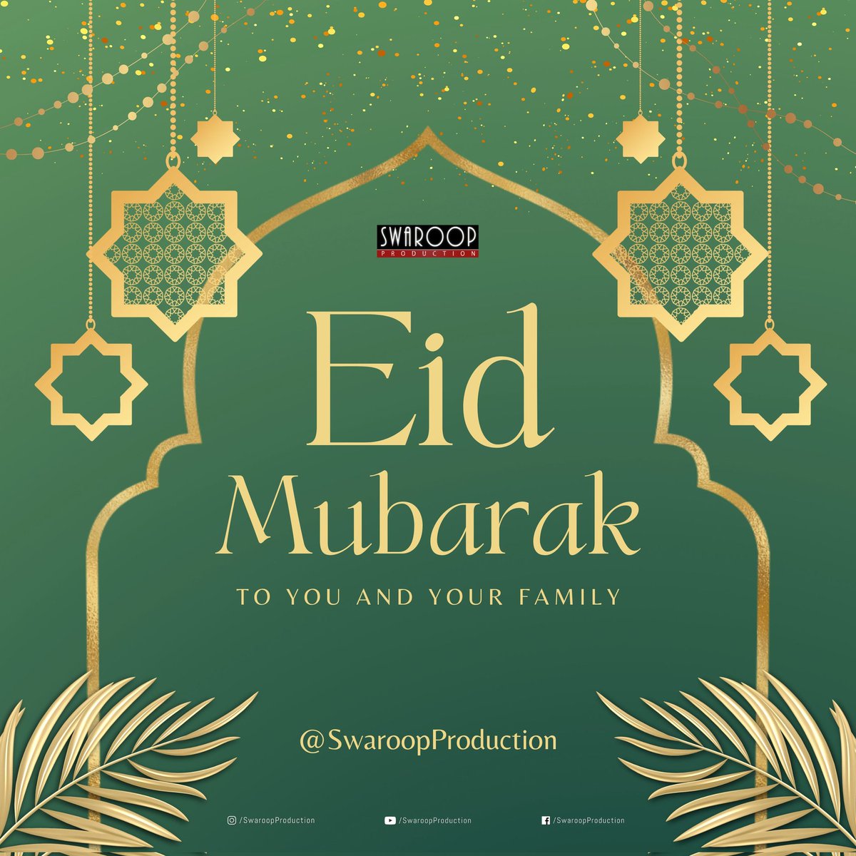 WeCaptureMotion's tweet photo. Wishing you &amp; your Family the blessings of Eid. Eid Mubarak

#Ranchi #Jharkhand #SwaroopProduction #Eidmubarak #Eid2023 https://t.co/YU76Eyv5Yi