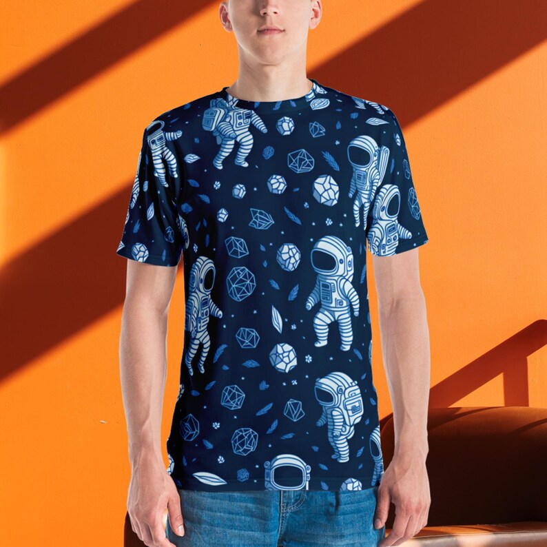 pixelpal_my's tweet photo. Excited to share the latest addition to my #etsy shop: Cute Astronaut all over print polyester Men's t-shirt https://t.co/juIZ2swXDd #blue #tshirt #alloverprint #astronaut #cutetee #seamlesspattern #shirt #polyester #giftforfriend FREE SHIPPING https://t.co/7GmuIWFiaU