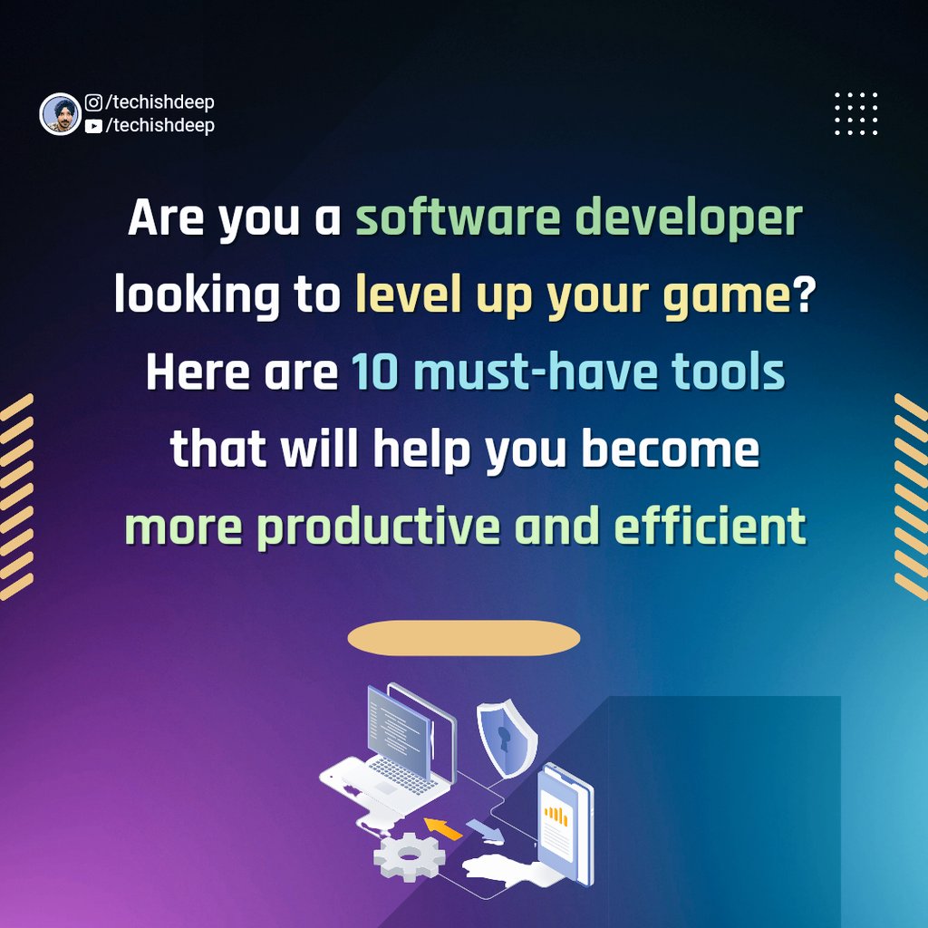TechishDeep's tweet photo. 10 Tips for software development (Part-1)

@realpython
#Developer #SoftwareDeveloper #backend #beginner #DevOps #coding #programmer #LearnPython #programmer #reactjs #pythonprogramming #pythoncode #Python3 #coding #javascript #coding
#programming #cpp
@PythonMorsels https://t.co/KdzPJngVAQ