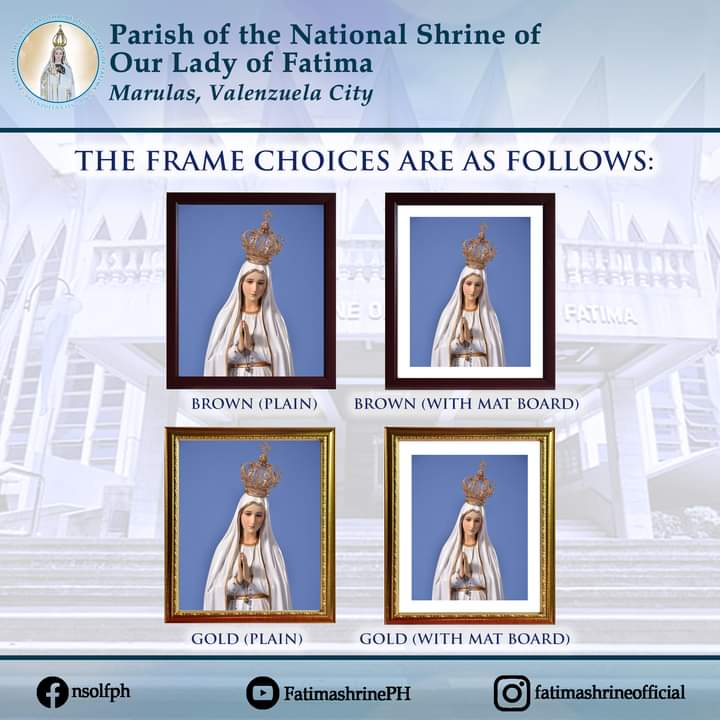soccomfatima's tweet photo. Orders will be accepted until May 10, 2023, 5:00 p.m. only. For inquiries, please send a message to the Facebook page of the National Shrine of Our Lady of Fatima.

See more details at https://t.co/d0sPa2gp3K https://t.co/SOpEJnBJTp