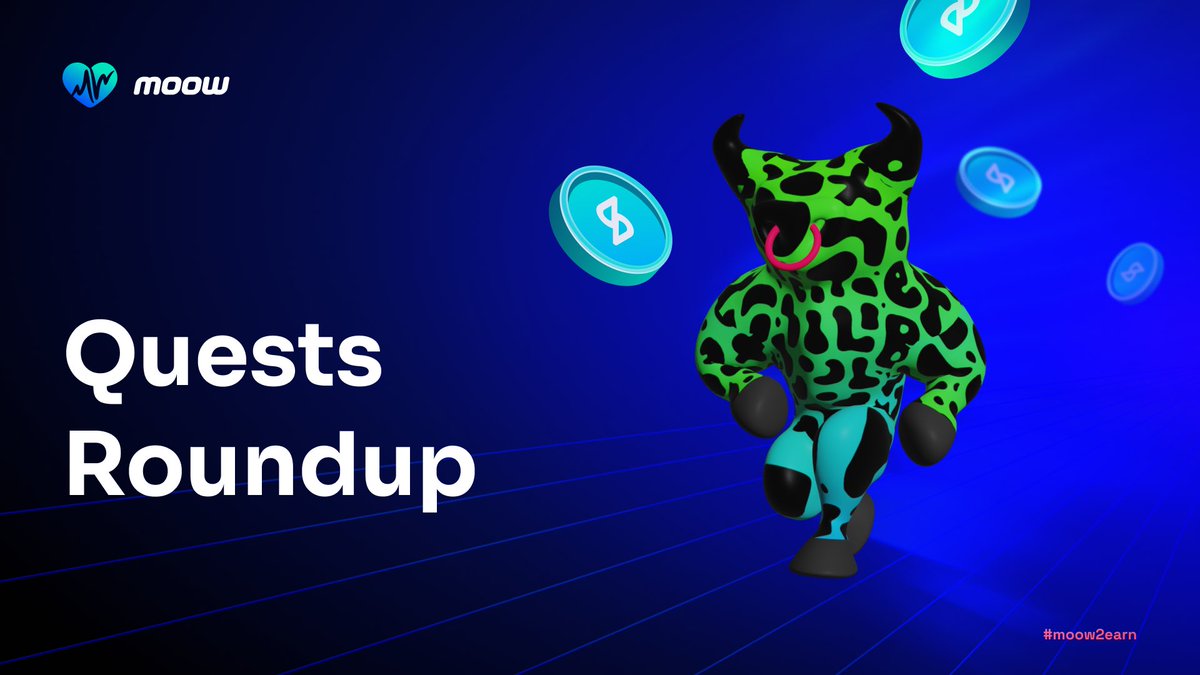 After launching Daily Quests in <a href="/BullrunnerGame/">Bullrunner by MOOW</a>, we would like to share some statistics with you 🐮

During these 4 competitive days:

🔥 913 daily quests were completed
🔥 3892 TIC tokens were earned

Who will become the undisputed “Quests champion”? 👀

#MoveOrOthersWill