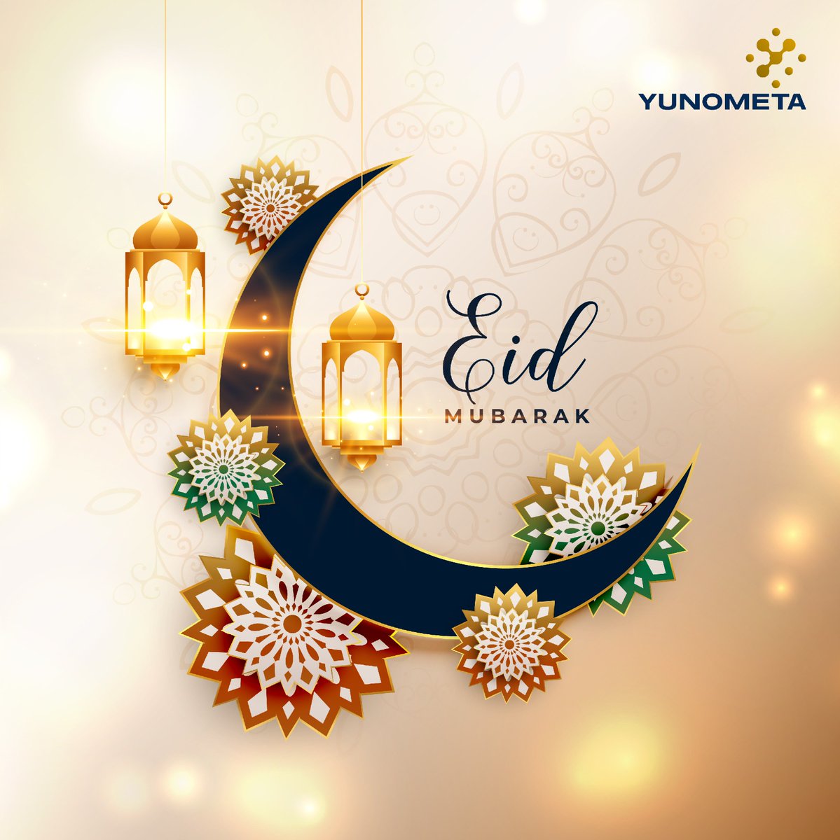 Eid Greetings to everyone! May the spirit of Eid fill your hearts with happiness and the warmth of loved ones surround you. Wishing you a joyous celebration filled with love, laughter, and cherished memories. #EidMubarak