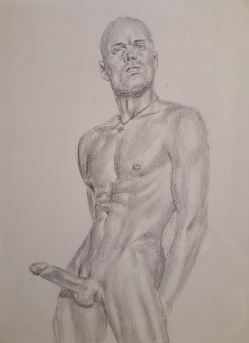 Drawing: @ArtistKinky https://t.co/iffebbPYy2  uncensored photo on my https://t.co/U5gu8A6cHx   #fineart<a class="tags" target="_blank" title="On Twitter" href="/?out=eyJ0eXAiOiJKV1QiLCJhbGciOiJIUzUxMiJ9.eyJpYXQiOjE3MjE2ODUwMjEsImlzcyI6InR3cG9ybnN0YXJzLmNvbSIsIm5iZiI6MTcyMTY4NTAyMSwiZXhwIjoxNzUzMjIxMDIxLCJyZWRpcmVjdF91cmwiOiJodHRwczovL3R3aXR0ZXIuY29tL0FydGlzdEtpbmt5In0.g18Wtqzz7NfMrh0cahoFjVk8WYuSabOUnuwegPtyELcAm411YDnXYqrs9x4PBN3lFiOZWjr_NoC7k5EDcReB8g">@ArtistKinky</a><a href="/tag/model"class="tags"><span>#model</span></a><a href="/tag/fineart"class="tags"><span>#fineart</span></a><a href="/tag/male"class="tags"><span>#male</span></a><a href="/tag/modeling"class="tags"><span>#modeling</span></a><a href="/tag/malemodel"class="tags"><span>#malemodel</span></a><a href="/tag/pencil"class="tags"><span>#pencil</span></a>
