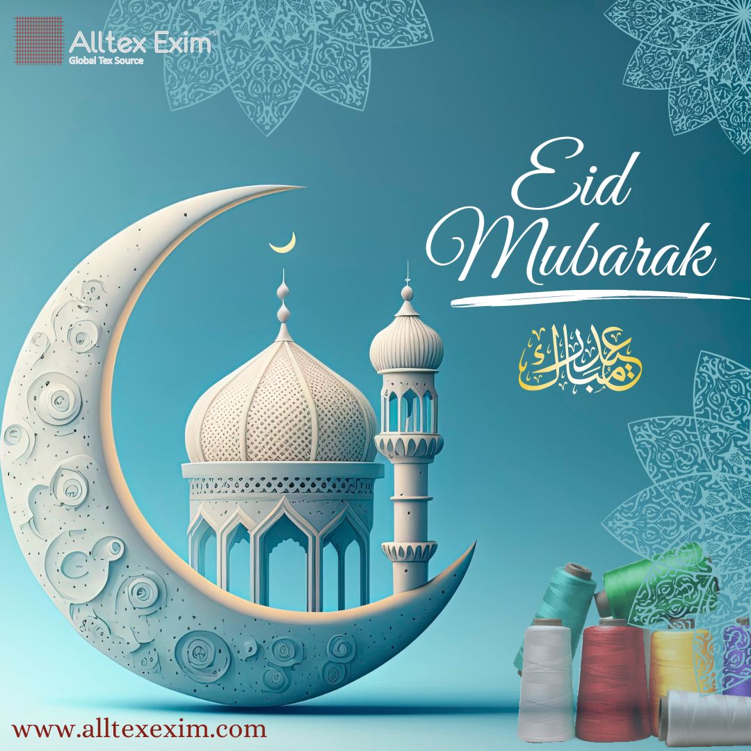 Alltexexim's tweet photo. Eid Mubarak! 🌙 May Allah treat you and your loved ones richly on this day of Eid.💐 ~Alltex Team

#eidmubarak #eidcollection #eid2023 #yarnexporter #yarnlove #yarnaddict #yarncommunity #knittinglove #crochetlove #yarnknowledge #yarnspirations #yarnstagram #handmadeisbetter https://t.co/iSZ7kPp1Au
