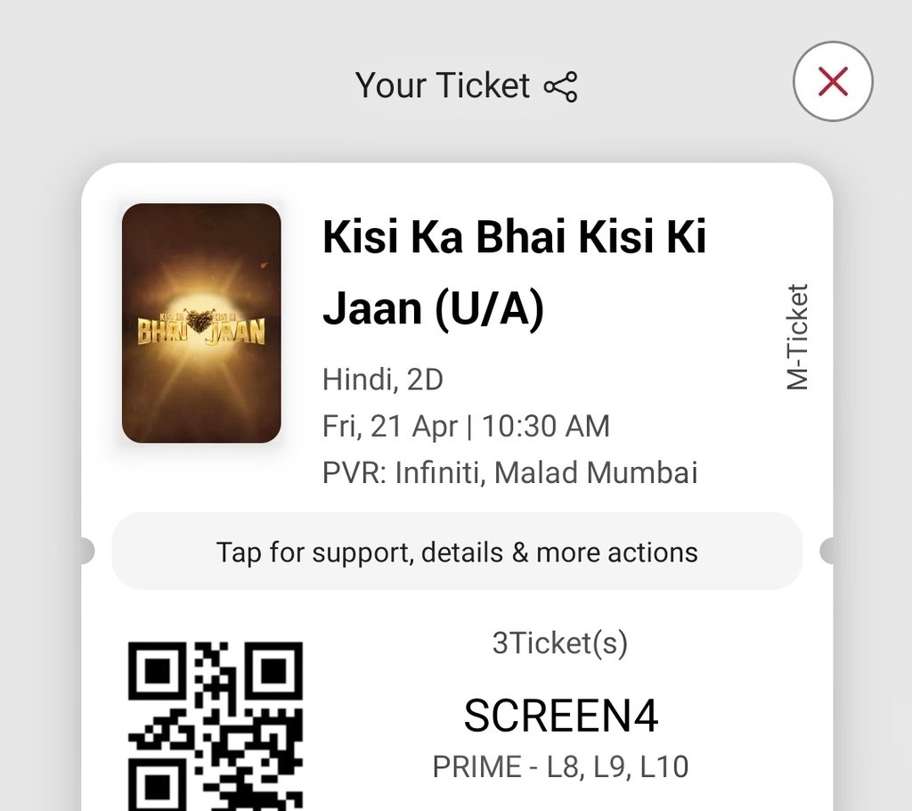 Psyboy4U's tweet photo. Watched First Day First Show
Turned out to be worst ever Movie from #SKF
No Storyline, No Material, No Flow just Overacting and stupid Hype over everything 
Complete and utter failure as well as waste of time and money
#SuperFlop #KisiKaBhaiKisiKiJaan #KisiKaBhaiKisiKiJaanReview https://t.co/jV0w3DGQXZ