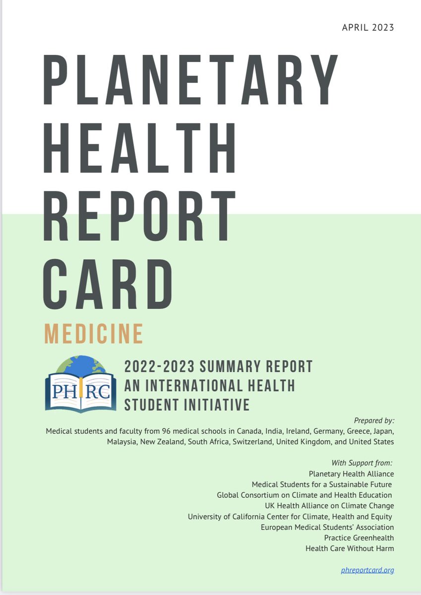 The 2023 PHRC Results are here 🤸‍♂️!

🌍 105 Reports
🌎13 Nations 🇬🇧🇺🇸🇮🇪🇨🇭🇲🇾🇨🇦🇿🇦🇳🇿🇯🇵🇬🇷🇦🇺🇩🇪🇮🇳
🌏 4 disciplined - Medicine, nursing, pharmacy, physiotherapy
🌍 54/65 returning schools improved their score 👏

👀 Check out the Summary Report and school cards at phreportcard.org