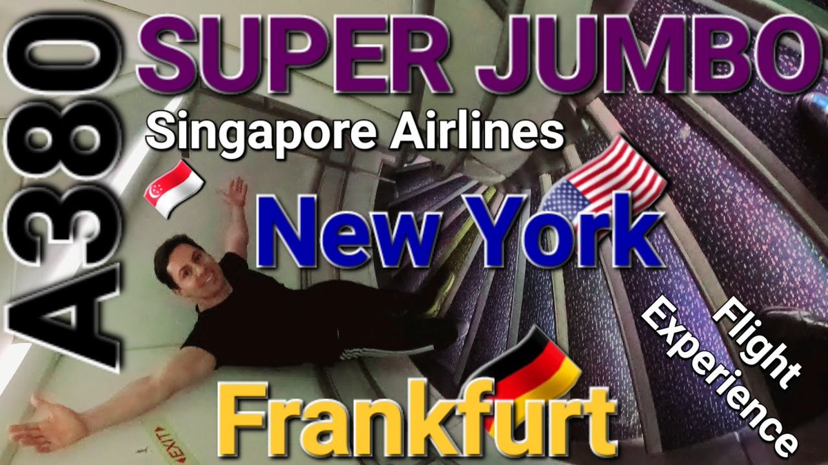 JUANCAMILOVL's tweet image. A380-800 Singapore Airlines SQ25 New York JFK 🇺🇲✈️🇩🇪 Frankfurt Main Flight Experience Trip Report 4K

YouTube:
youtu.be/RNK_WJ4aj9k

#MontañeroAndariego @SingaporeAir @JFKairport @Airport_FRA #TripReport #FlightExperience #Reportedevuelo #Reportedeviaje @Airbus #A380800 #Jumbo