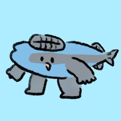 【改めてお知らせ】#わくわく魚っちんぐ のキャラクター、コバンザメのコバきちを描かせていただきました!メインMCを務めるいとまるとやっこさんは、山寺宏一さんや花江夏樹さんが所属する芸能プロダクション、アクロスエンタテインメントの声優さんです^^動画はこちら↓ 