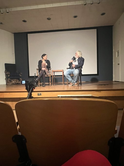 remarkably magikal meeting the mastermind behind one of my favorite films, &ldquo;The Love Witch&rdquo; today. @missannabiller