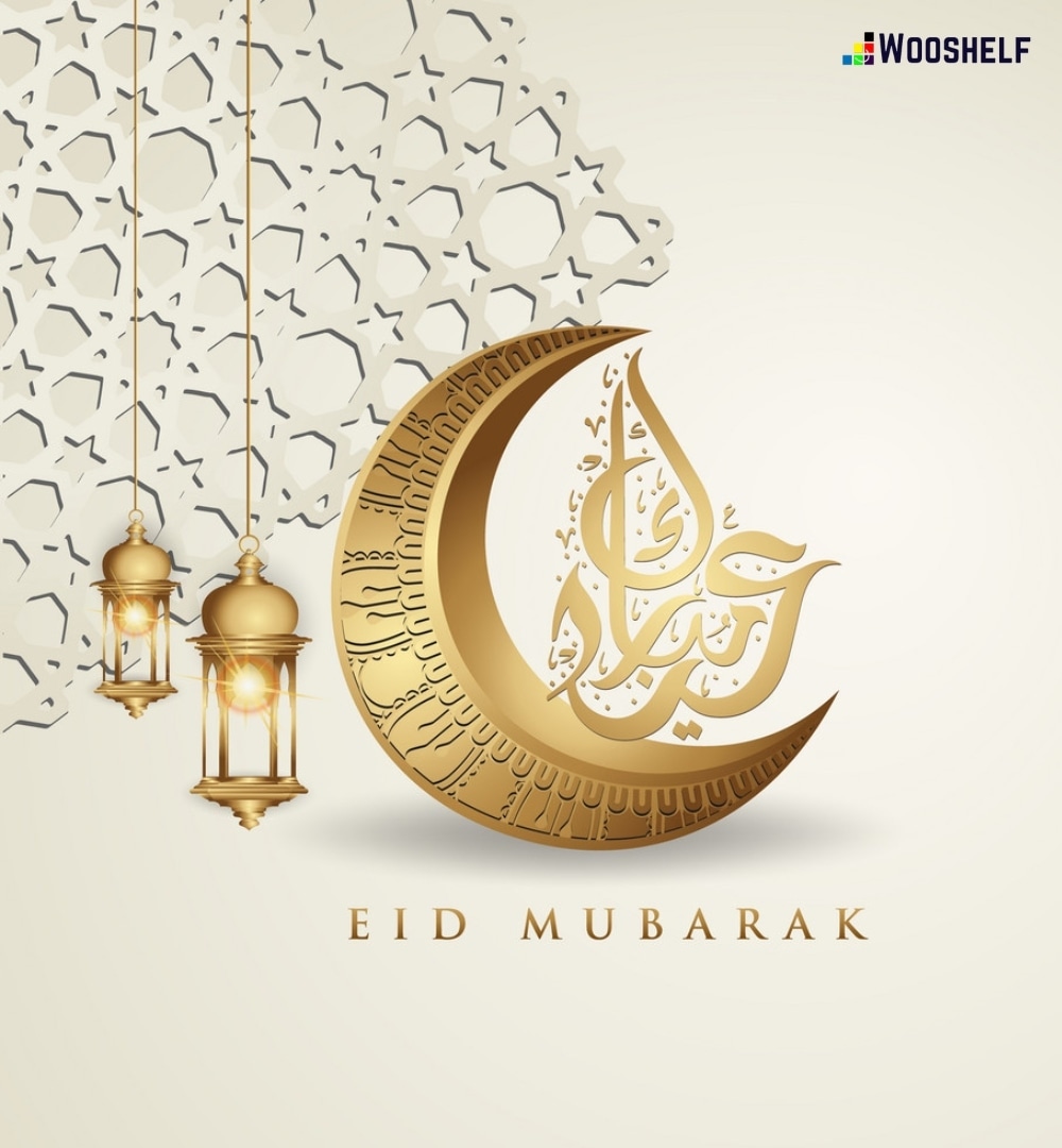 WooshelfTech's tweet image. Eid Mubarak! May this special day bring you peace, happiness and blessings. Celebrate with your loved ones and cherish the precious moments together.🥳

 #EidMubarak #Blessings #FamilyTime #Eid #celebrations
#togetherforever #happiness #wooshelffamily