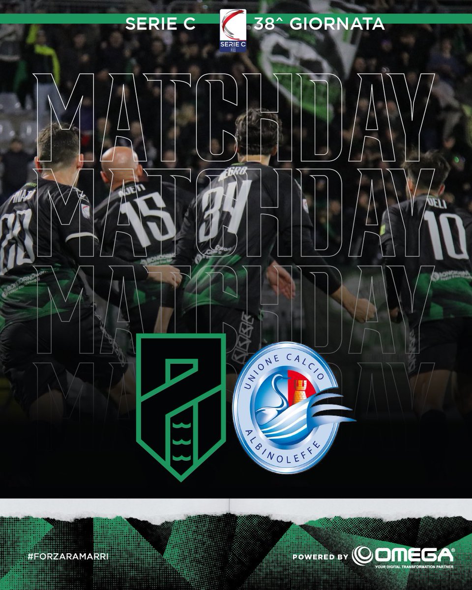 PordenoneCalcio's tweet photo. 🥁 PNNN 🖤💚
🔥 #Pordenone 🆚 @UCAlbinoLeffe
🏟 “Tognon”, Fontanafredda
⌚️ 17:30
📺 @SkySport @ElevenSportsIT @DAZN_IT
🎫 circuito @TicketOneIT
🅿️ parcheggio piscina
🔓 cancelli aperti dalle 16:00
#PORALB #ForzaRamarri #ForzaPordenone https://t.co/HzsbPnab83