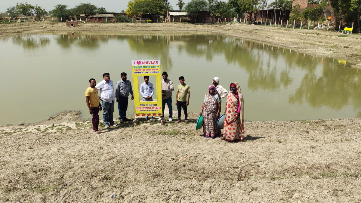 NGosaiganj's tweet photo. #SelfieWithAmritSarovar
@kpmaurya1 @myogiadityanath @narendramodi https://t.co/84rc8HgSlI