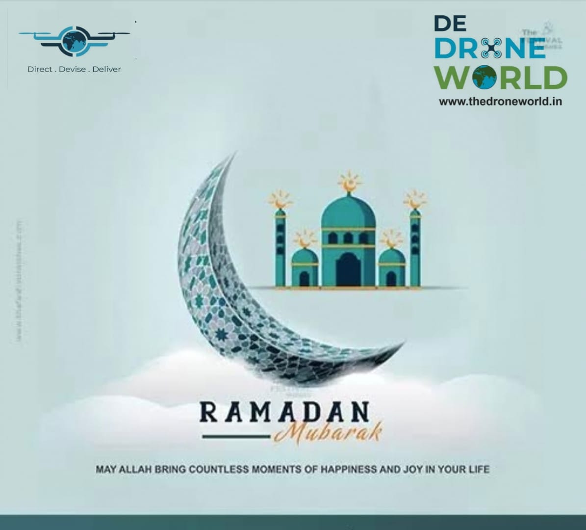 TheDroneWorldIN's tweet photo. Ramadan Mubarak @Twitter #droneoftn https://t.co/9jcUznnmx1