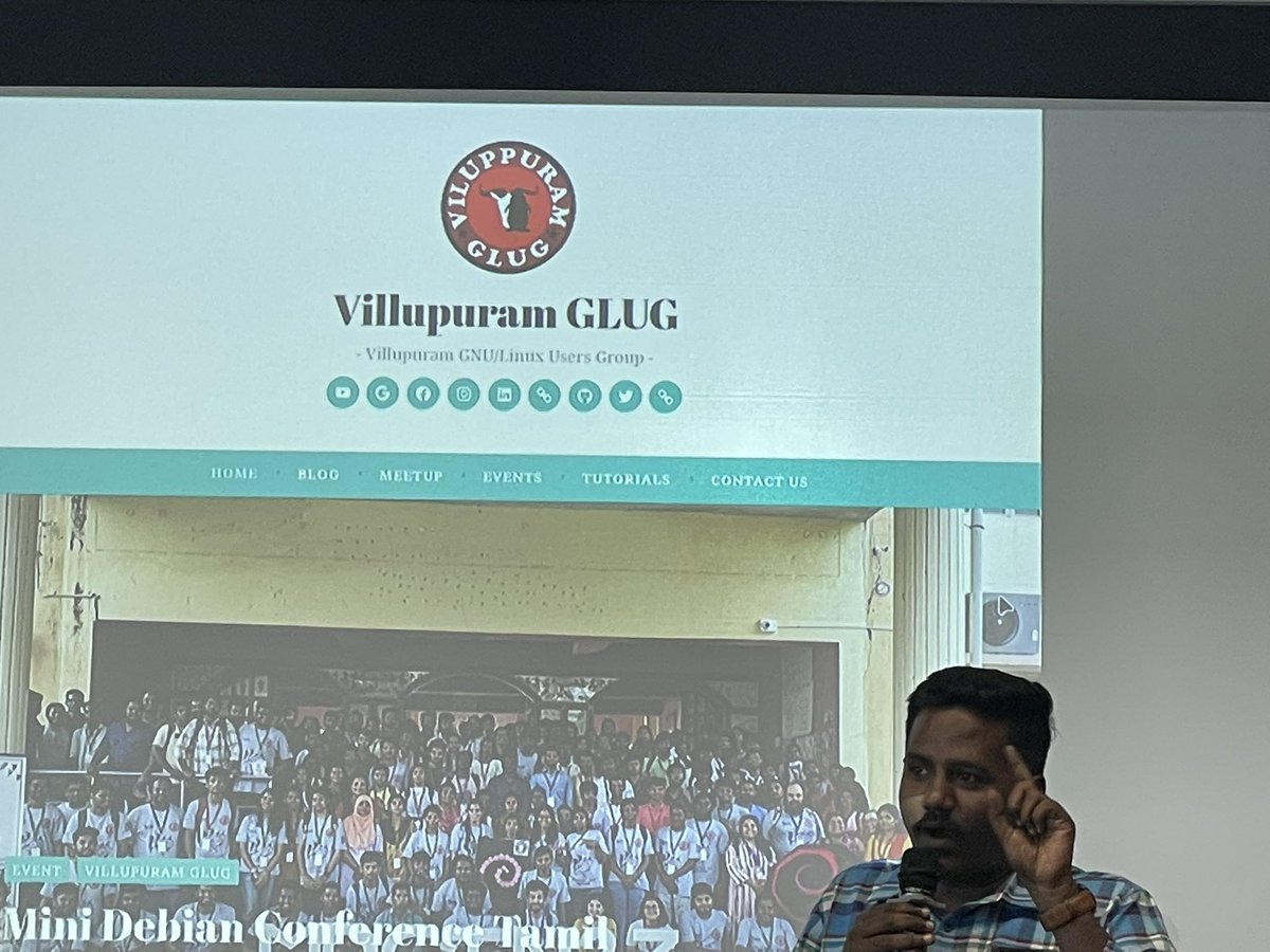 GauthRaj's tweet photo. #FOSS movements are for people and it should move beyond cities and reaches every part of the country- tier 2 and 3 places. Here is one such great inspiring success story of #VGLUG. @ChennaiFOSS https://t.co/xMfvG8Ds7T