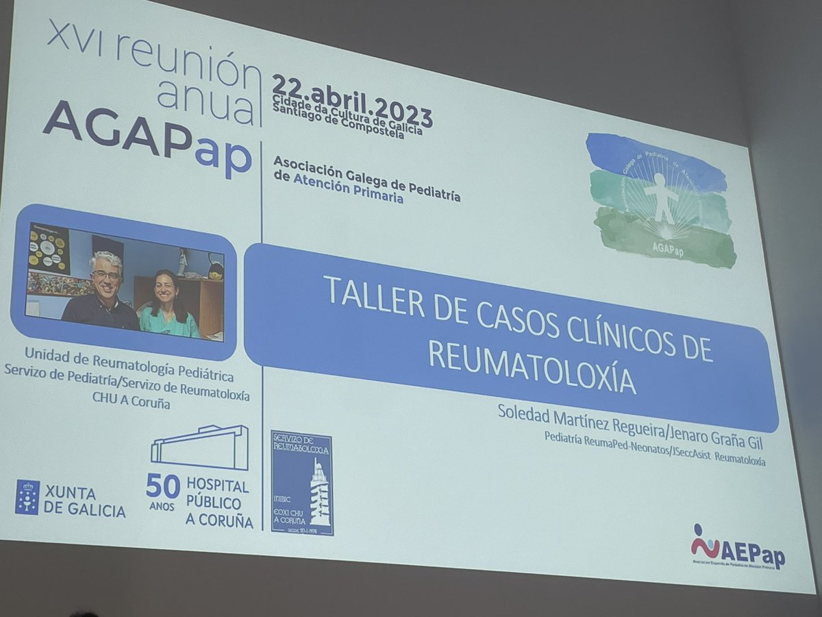 _agapap's tweet photo. Empezando la XVI Reunión anual de Agapap con el Dr Jenaro Graña Gil con casos clinicos en dermatologia https://t.co/Swi9VxnHwW