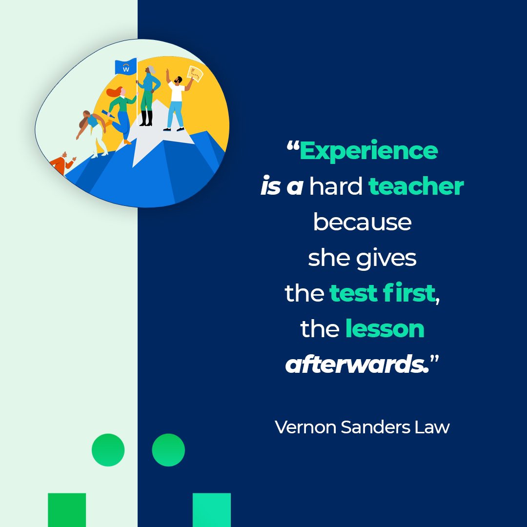 UpdeedApp's tweet photo. “Experience is a hard teacher because she gives the test first, the lesson afterwards.” ―Vernon Sanders Law
#success #lessons #failures #lifelessons #inspiration #letsUPDEED https://t.co/uLMi5lBuMz