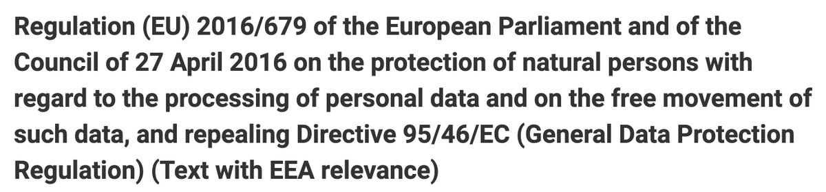 DPL_rewind's tweet photo. on this day in 2016 were formally adopted the #GDPR, the 'Law Enforcement #DataProtection Directive', and the EU #PNR Directive https://t.co/4pqSS9GHGV