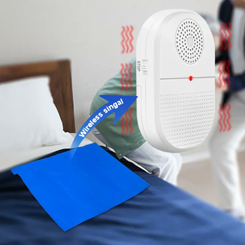 Annawu56's tweet image. Wireless Fall Prevention Alarm:
Foldable, Waterproof Bed, Floor and Chair Sensor Pad Alarm
Used on a variety of beds, chairs and wheelchairs.
with caregiver pager, can be used in home, care facility, clinic and hospital.

#fallprevention #fallalarm #fallalert #falldetect