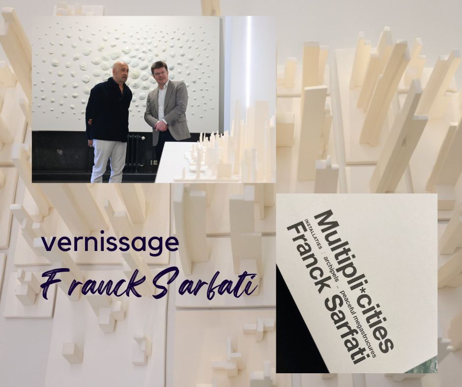svengatz's tweet photo. #Vernissage @francksarfati - Multipli*cities in het huis van @RaadVGC 21/4 - 17/5 'Archipelagos' + vreedzame megastructuren pacifiques #contemporaryart #peacefulmegastructures #brussels #ceramicinstallation https://t.co/PNDbwd38Qh