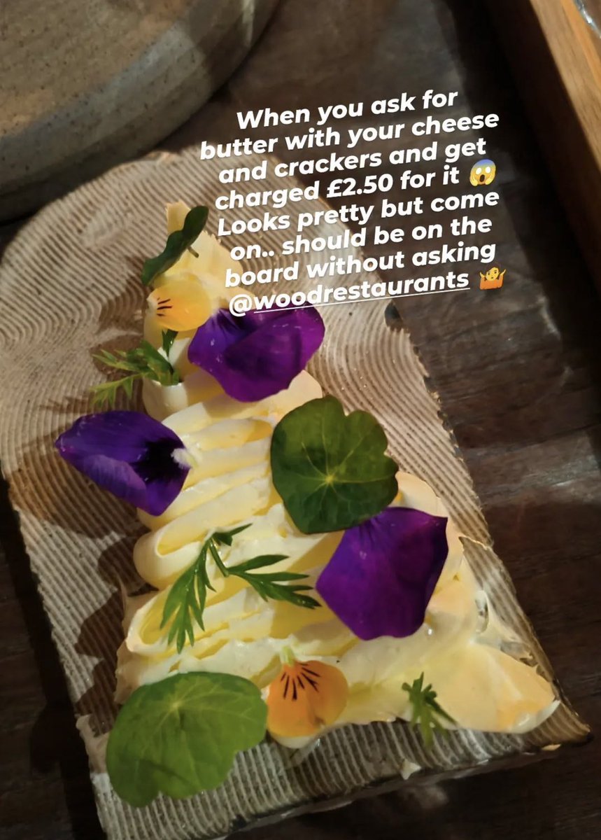 Why do people expect restaurants to just give food away?

And I mean at any point, never mind in the current economic climate….

If you order something that is or isn’t on the menu (as is the case here) it’s chargeable, 

I don’t think that’s unreasonable 

🤷🏻‍♂️