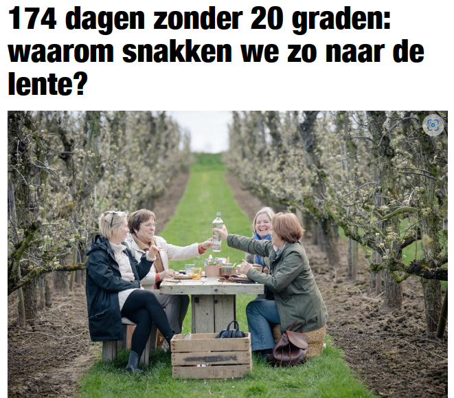 chrisenfran's tweet photo. Waar is de lente, waar is de zon? De meest gestelde vraag, nu het kwakkelweer blijft aanslepen. Al 174 dagen geleden is het dat we officieel nog een warme dag hadden. Dat heb je met die klimaatopwarming.... 😂🤣 https://t.co/cMHTKuwXTM