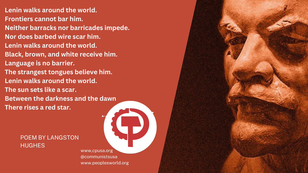 On this day in 1870, the great revolutionary, VI Lenin was born!