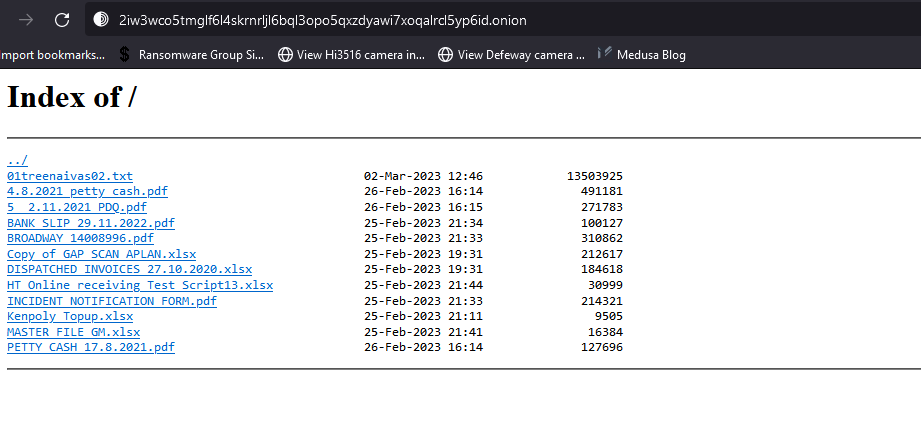Maguys🤗Naivas wamenyuria🤣

Naivas has appeared on ALPHV/BlackCAT dark web leak site. Be4 we start..

1. @Known_Mike found this first
2. No data published yet but kuna samples of PoC
3. Data spans from 2021 - Financials, customers  &amp; partners pesonal info, credit cards ...etc