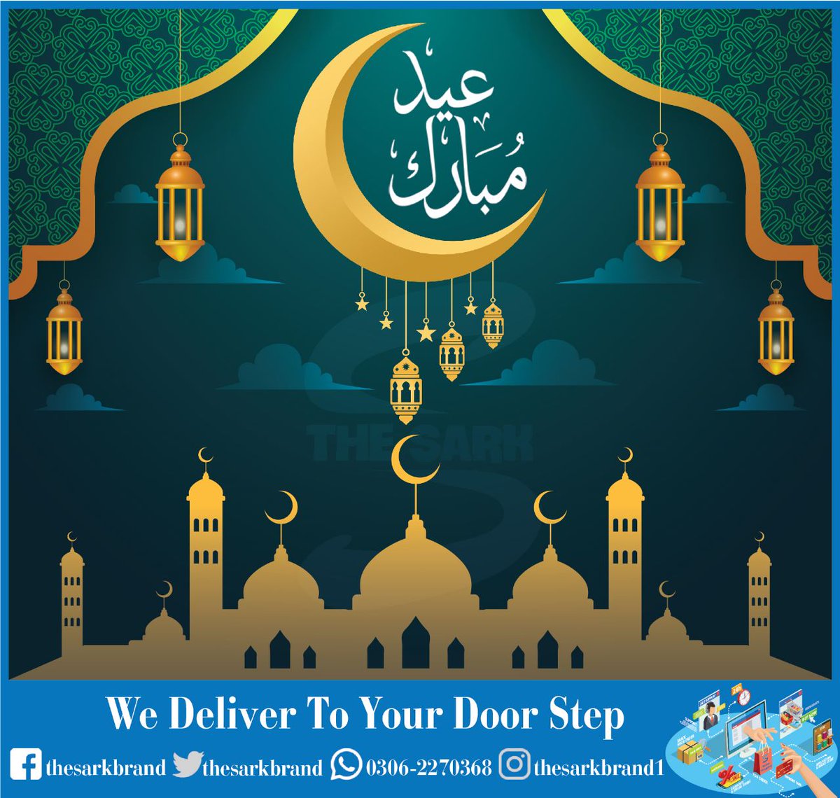 TheSarkBrand's tweet photo. The entire @TheSarkBrand family wishes you and your loved ones a happy and blessed Eid!
This Eid, let us embrace the spirit of giving as much as we can and help those in need.
Shop Now: https://t.co/F0yHCkkZvs
#Thesark #TheSarkBrand #onlineshopping #Eidulfitr2023 #eidmubarak https://t.co/VILWysrkXu