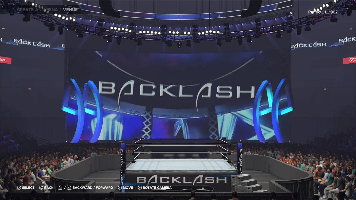 Perfect_1_1982's tweet photo. a modern version of 2003 #Backlash is available for download now on #WWE2K23
It looks great with all the 2003 backlash show parts
@WWEgames #THEPERFECTONE
Hashtags-
03BACKLASHMODERN
THEPERFECTONE https://t.co/GWlkJ4Nxrm