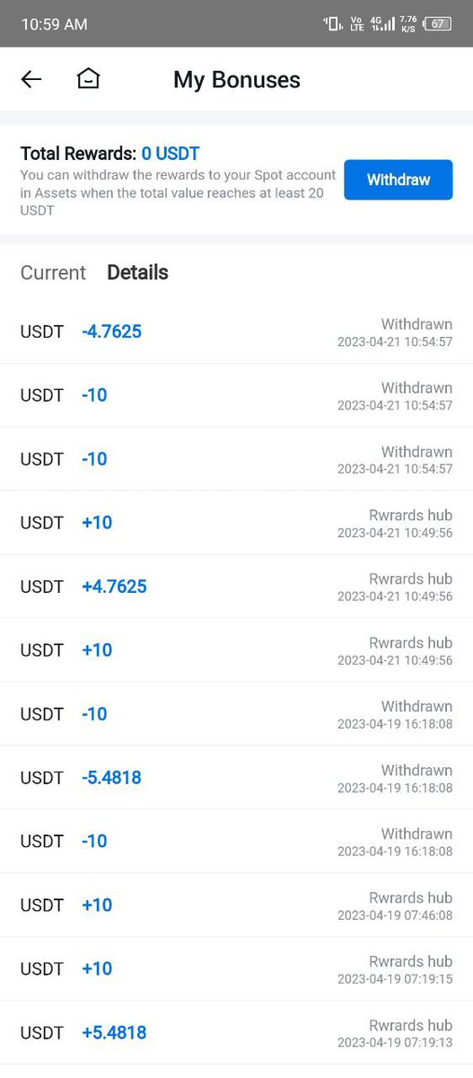 Be aware for huobi scams
Useless exchange first clear reward hub all users due
(Withdraw reward hub balance 3 days ago still not credited to my spot account-even  everyone facing same)
#huobiscam
@DujunX @justinsuntron @HuobiGlobal @HuobiCommunity @Huobi_India #HuobiGlobal #scam