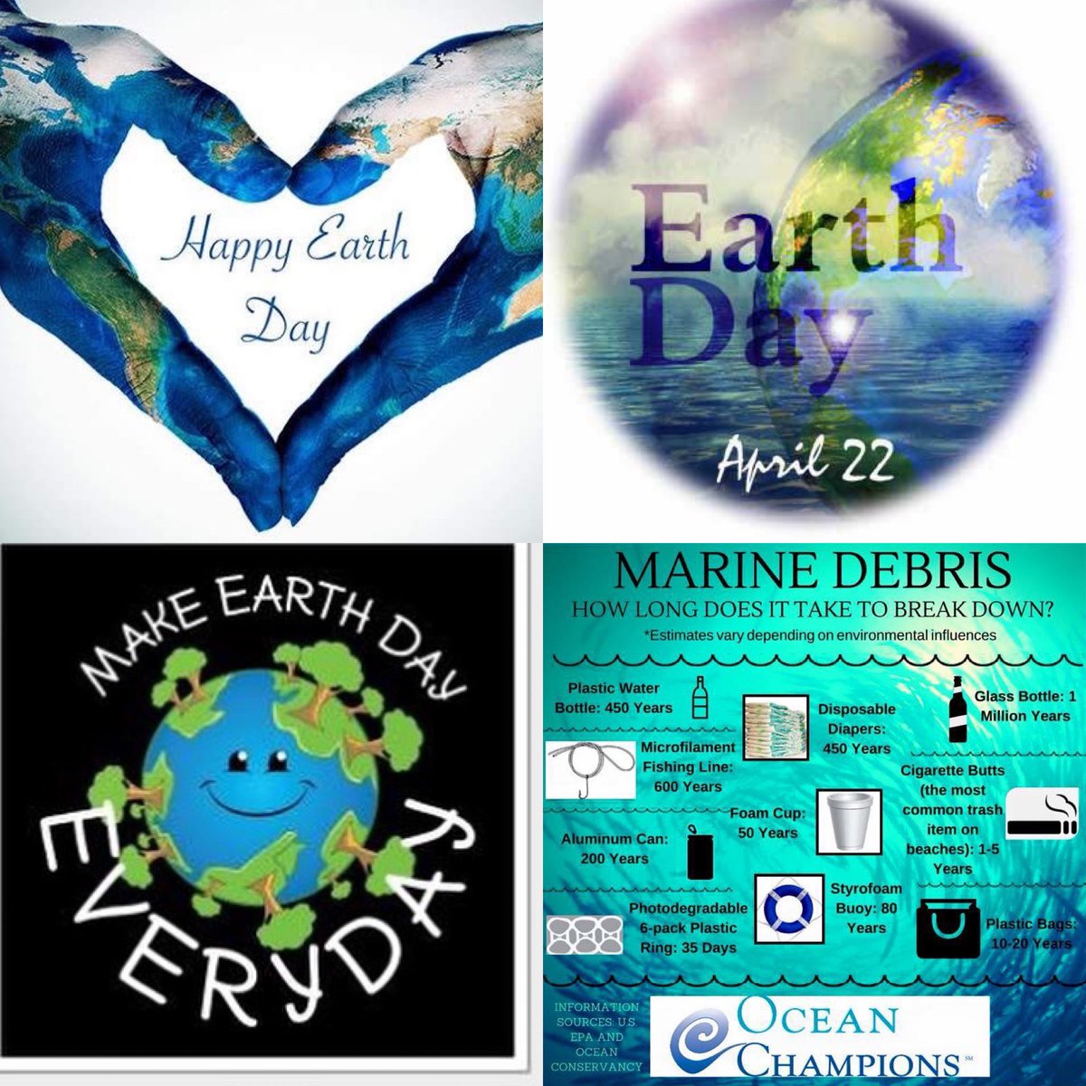 Happy Earth Day Everyday! Respect our Mother 🌎 #earthday #respectmothernature #recycle #sustainability #conserve