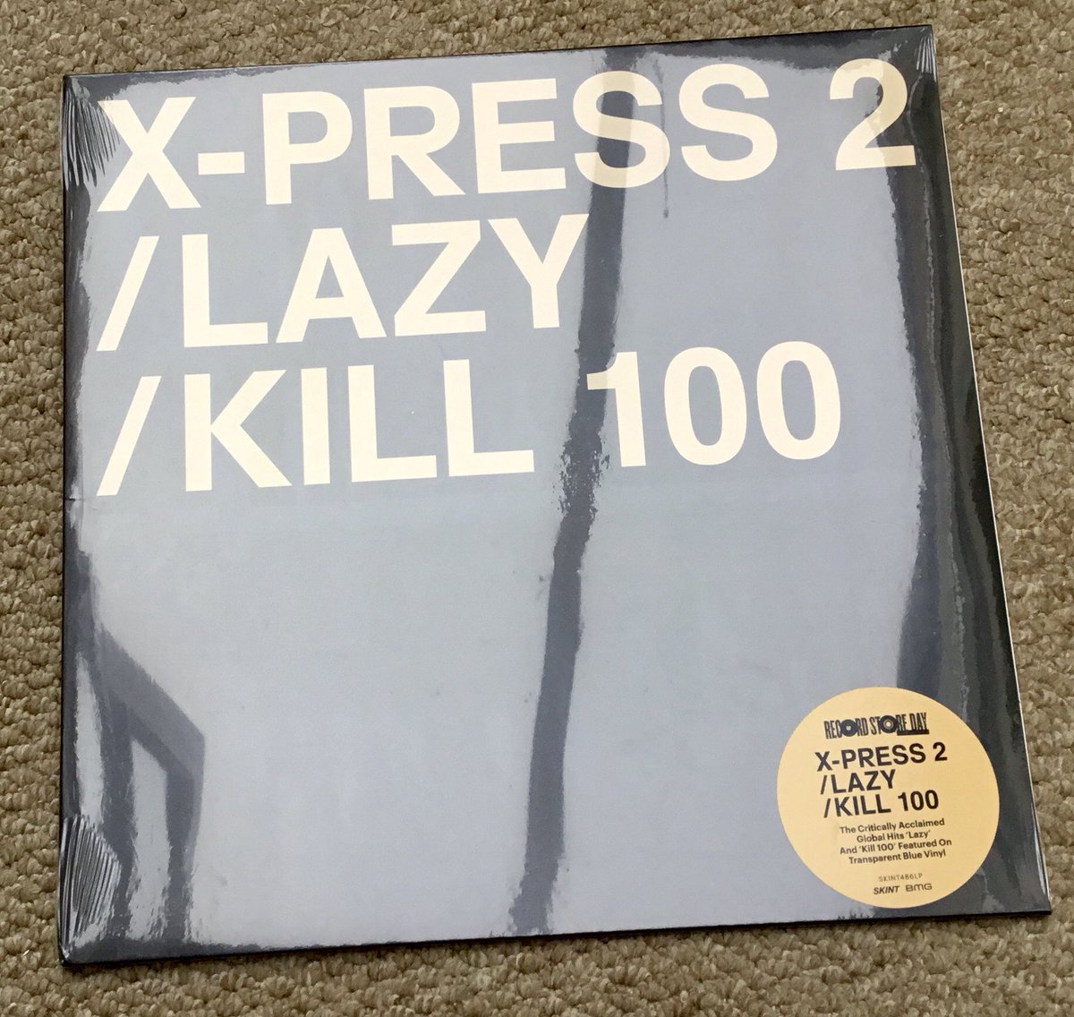 If you’re out digging today. On nice heavy blue vinyl. #RSD2023 <a href="/skintrecords/">Skint Records</a> <a href="/DBtodomundo/">David Byrne</a> <a href="/IamRobertHarvey/">Robert Harvey</a> x