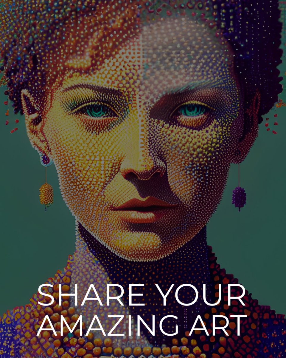 Share your Amazing ART !!! 🤎💚🤎 
Supporting artists!!  🔥🔥🔥

Please give RT to the publication 
to get more exposure of your works.  

Thank you 🙏🏻🙏🏻🙏🏻

#nft #nftart #drop #dropart
 ⬇️   ⬇️    ⬇️