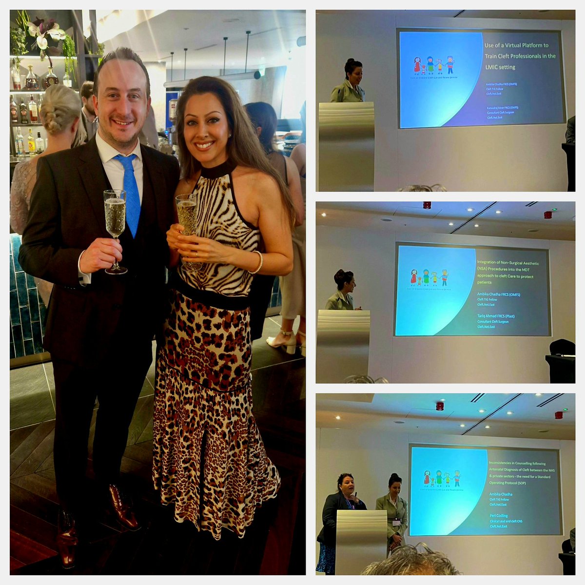 And that's a wrap for the annual #cleft conference <a href="/CFSGBI/">CFSGBIconference</a>. 3 days presenting exciting projects, meeting wonderful colleagues <a href="/drnbrierley/">Neil Brierley</a> <a href="/NicolaMarie/">Dr Nicola Marie Stock</a> &amp; getting some much needed R&amp;R (swapped scrubs for gladrags). <a href="/Fell_Surg/">Matt Fell</a> &amp; <a href="/KanwalMoar/">Kanwalraj Moar</a> - you were sorely missed...till next year