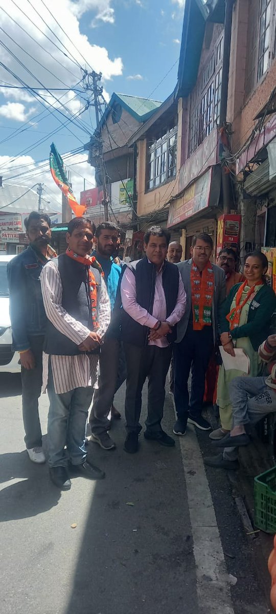 Sunilthakurbjp's tweet photo. समर हिल से आई आवाज भाजपा फिर एक बार 
@BJP4Himachal @BJP4India @SanjayTandonBJP https://t.co/COWaYkDxBY
