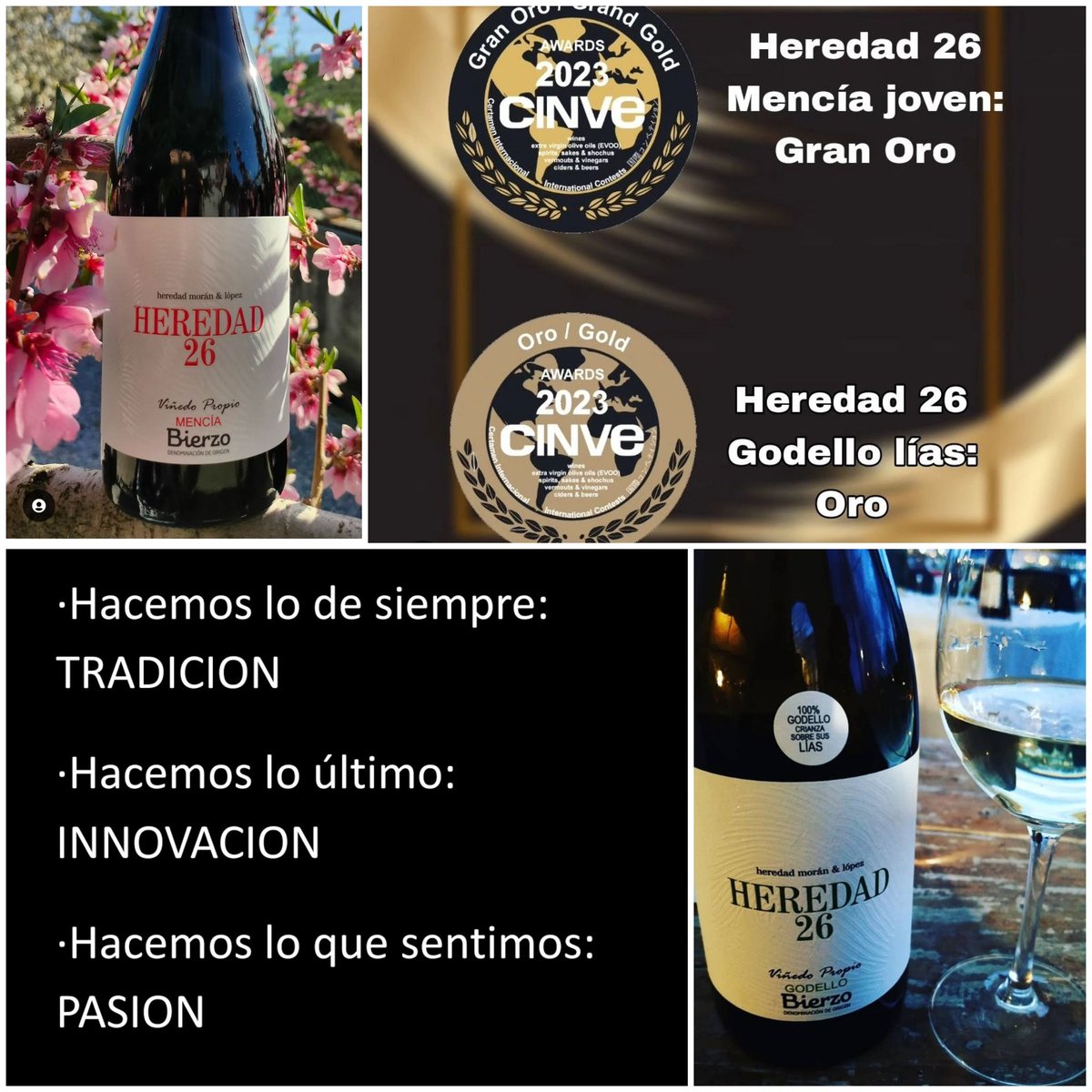 Bodega Heredad Moran &amp; Lopez 
"Vinos que Estimulan los Sentidos"