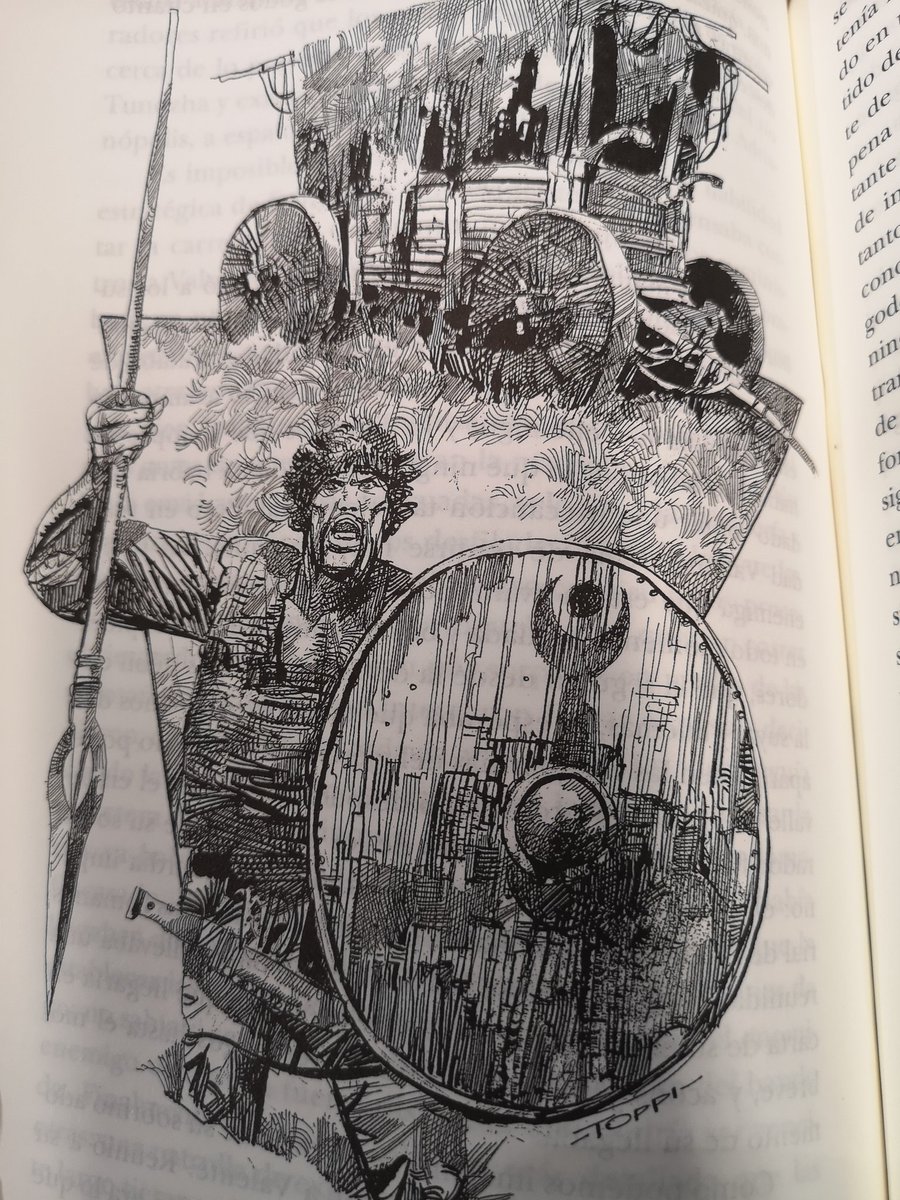 ipurdiroz's tweet photo. De visita en @menadeslibreria me hice con la edición de @Ed_Critica del ensayo de #AlessandroBarbero dedicado a la batalla de #Adrianopolis Pues bien, esta joya está ilustrada el gran #SergioToppi Una maravilla de publicación, en ambos sentidos, histórico y artístico. https://t.co/dxlX41TseH