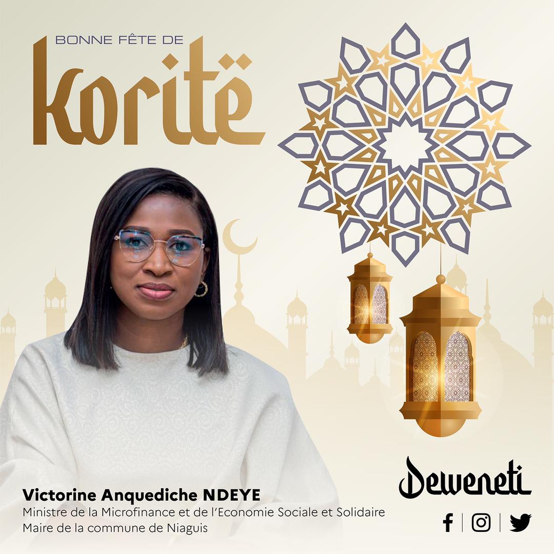 Deweneti !

Bonne fête de korité à tous-tes.

Que le Seigneur, le Tout Puissant, accepte nos prières et nous pardonne nos péchés.

#EidMubarak #Eid2023 #eidkareem #bonnefete