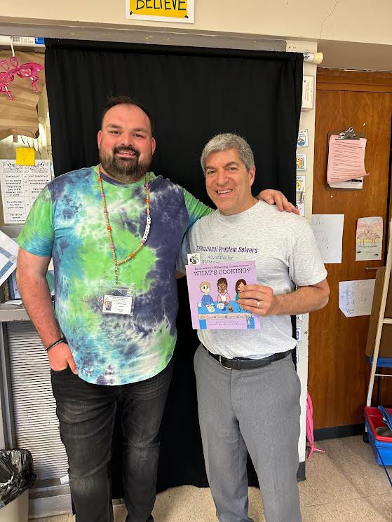 drchrisgoldberg's tweet photo. Dr. Chris Goldberg met with four 2nd-grade classes at Glenolden School in his old school district of Interboro (PA) where he spoke to students about STEM and his book, "Aliyah and the STEMsational Problem Solvers: What's Cooking?" 

#DrChrisGoldberg #STEMsational https://t.co/yqWxnIQRKL