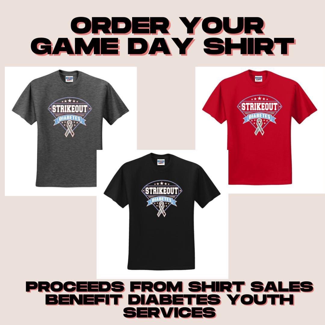 T-shirt sales have opened back up to support <a href="/DYS_4kids/">Diabetes Youth Services</a>. The link is posted below. The Strikeout Diabetes game is scheduled for May 2 as <a href="/BHSBaseball_W1N/">Bryan Baseball</a> will host <a href="/apachebaseball7/">Fairview High School Baseball</a>. Food tent, prizes, raffles, and more! All for a GREAT cause! #BryanBuilt