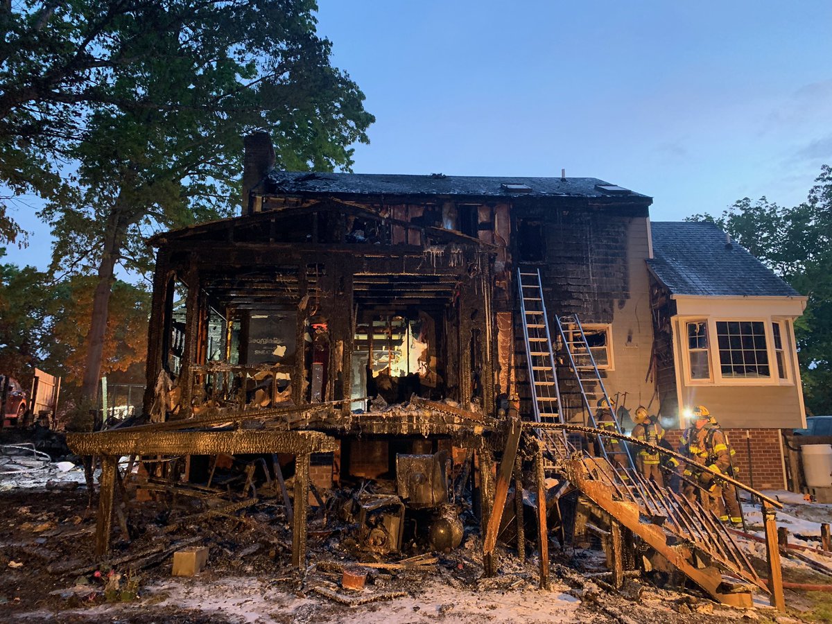 CF&amp;EMS responded early this morning to the 3300 block of Castlebury Dr. for a house w/heavy fire on arrival. 3 residents escaped prior to units arrival. House is a total loss. Residents being assisted by family. Fire is under investigation